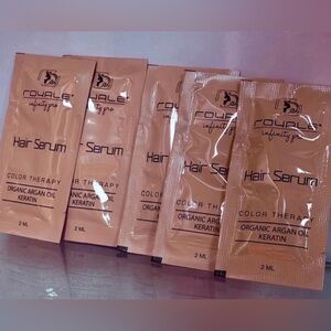 Royale Infinity Pro Organic Argan & Keratin Oil Hair Serum 5 Packs ~ Retail $150